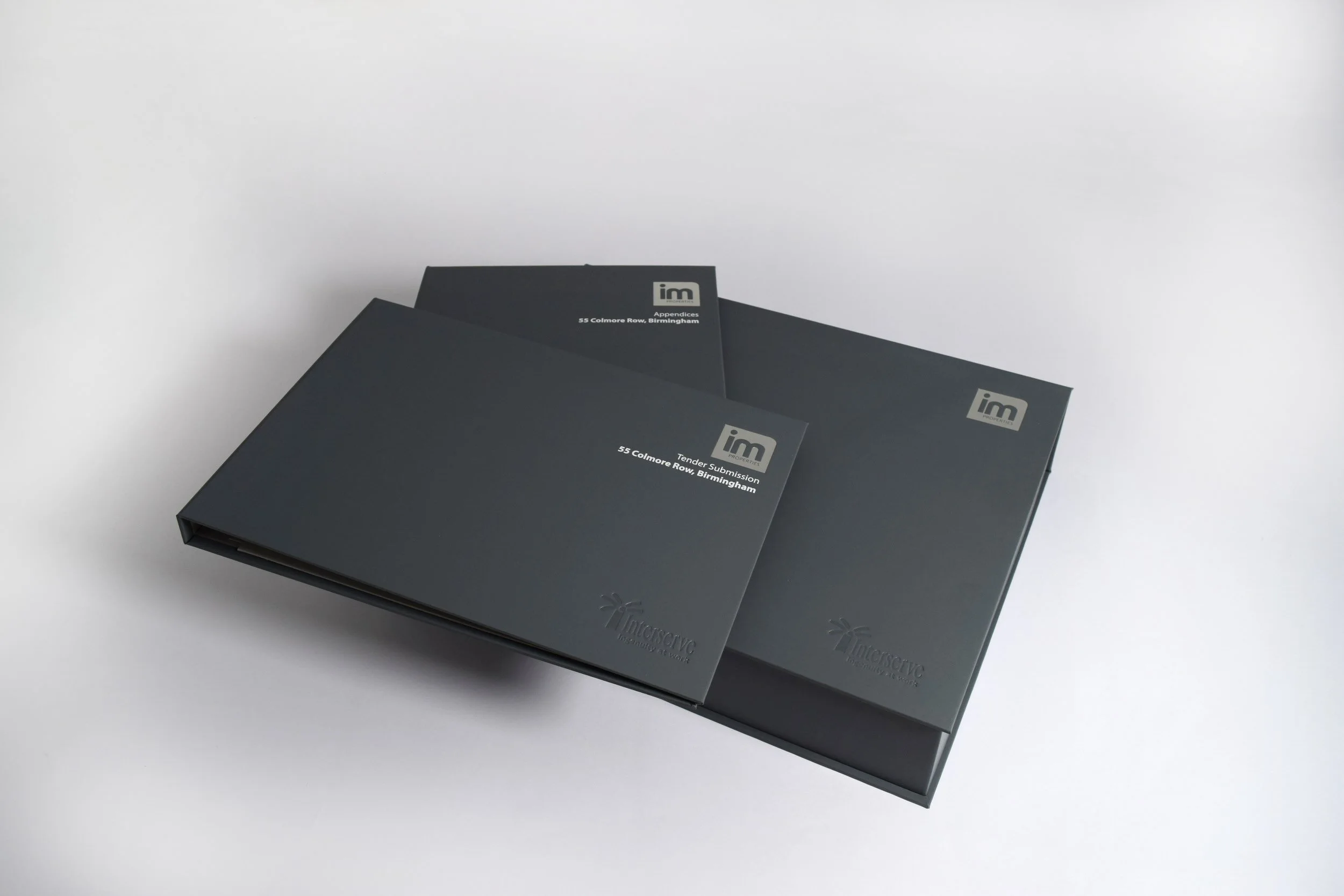 Embossed Tender Presentation Box, Sleeve and Book.webp