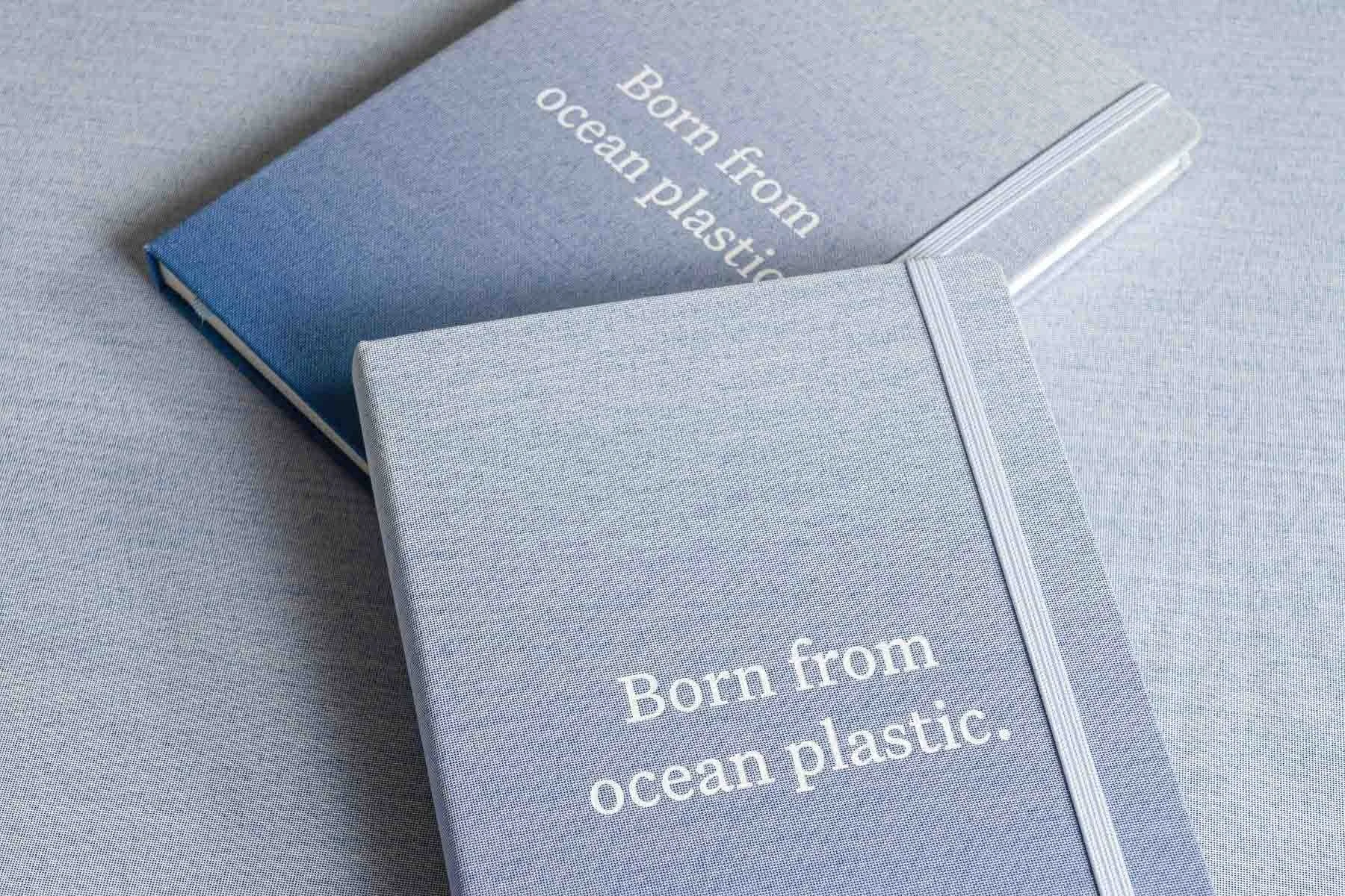 Toileocean Notebook Handmade recycled ocean plastic - 1.webp