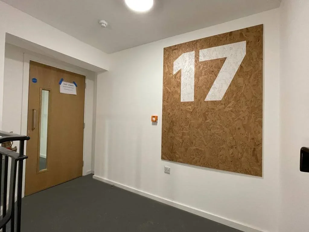 OSB Printed Wayfinding Floor Number.webp