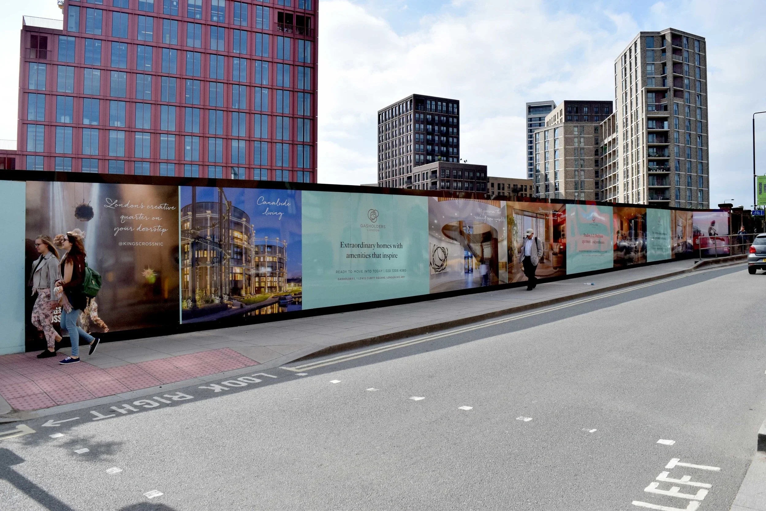 Printed Site Hoarding New Apartments - 1.webp