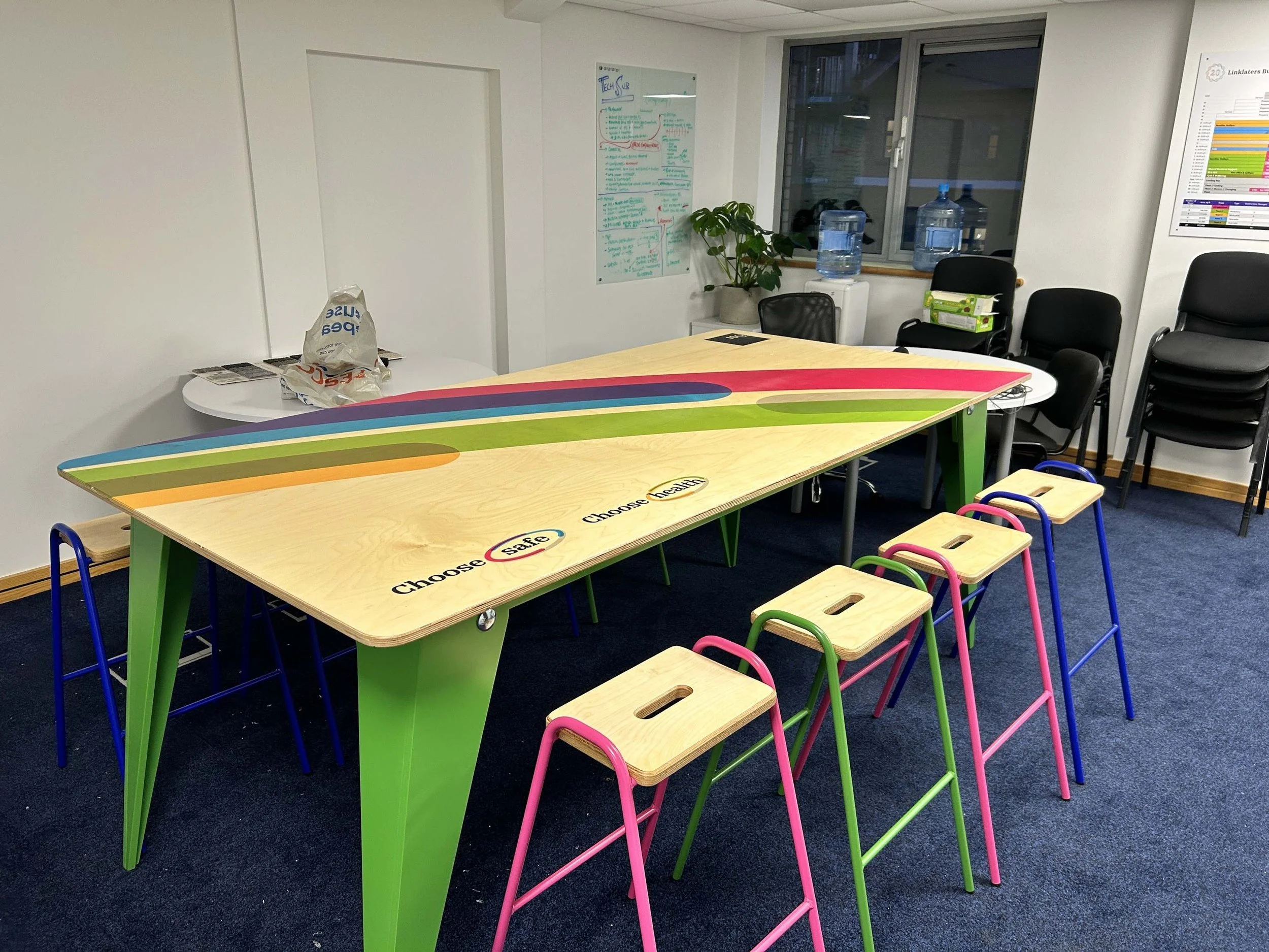 isg Branded Printed Bespoke Wood Table - 1.webp