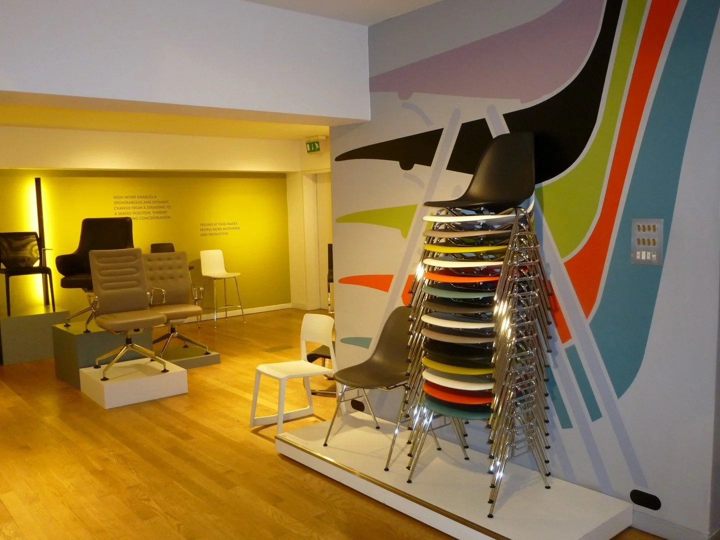 Vitra Showroom Printed Wallpaper.webp