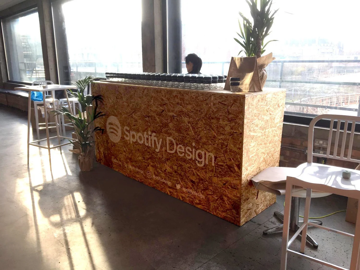 Spotify Printed Graphics on OSB Wood - 3.webp