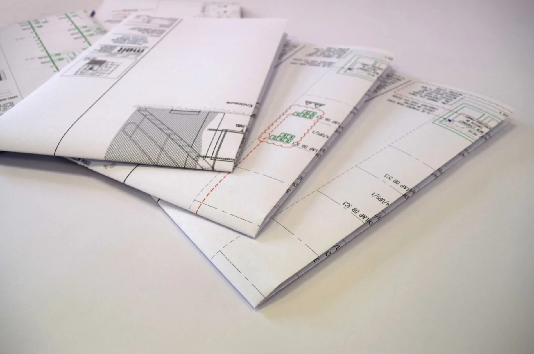Folded Architects Plan Printing and Scanning.webp