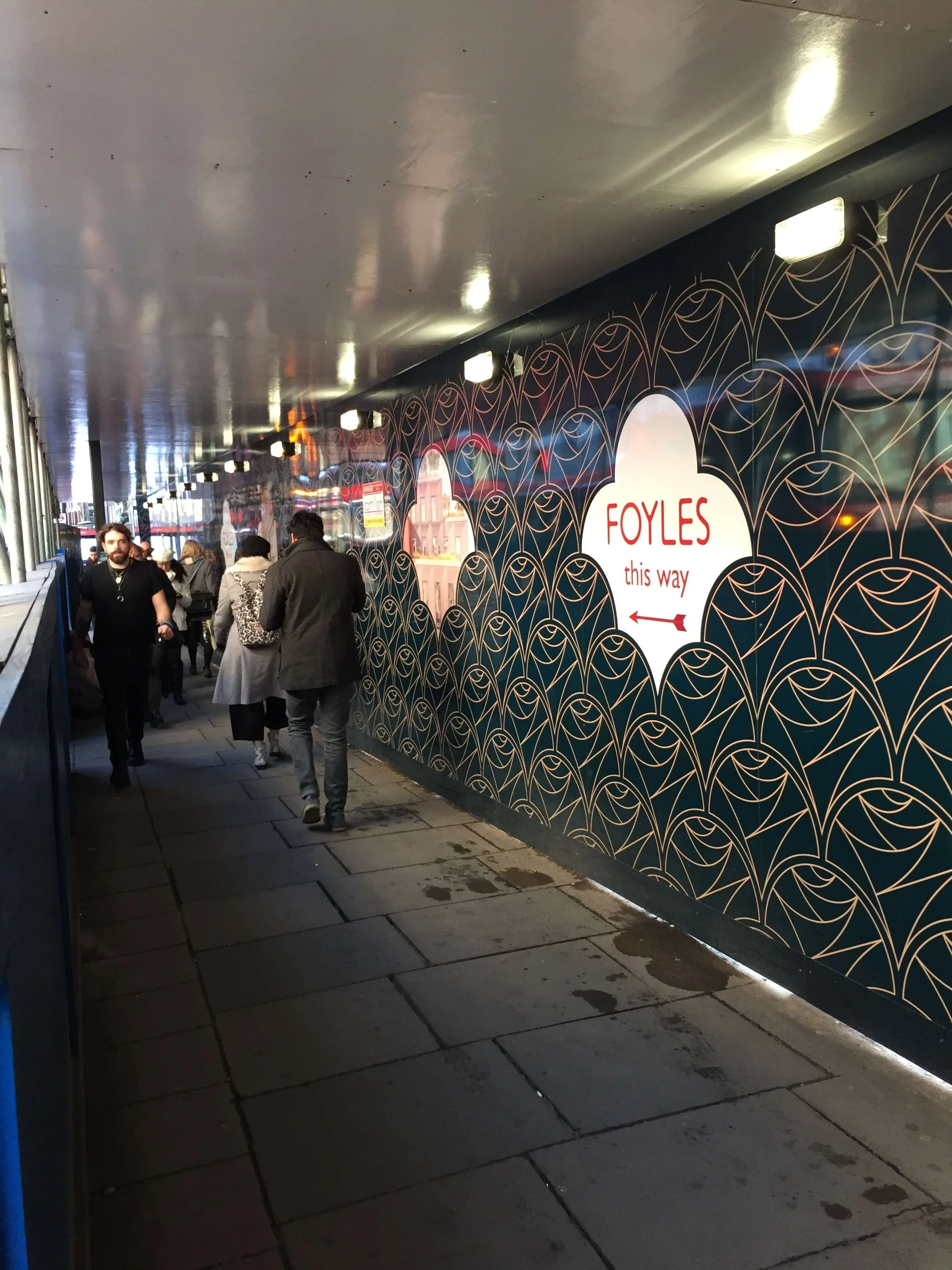 Foyles Printed Site Hoarding - 1.webp