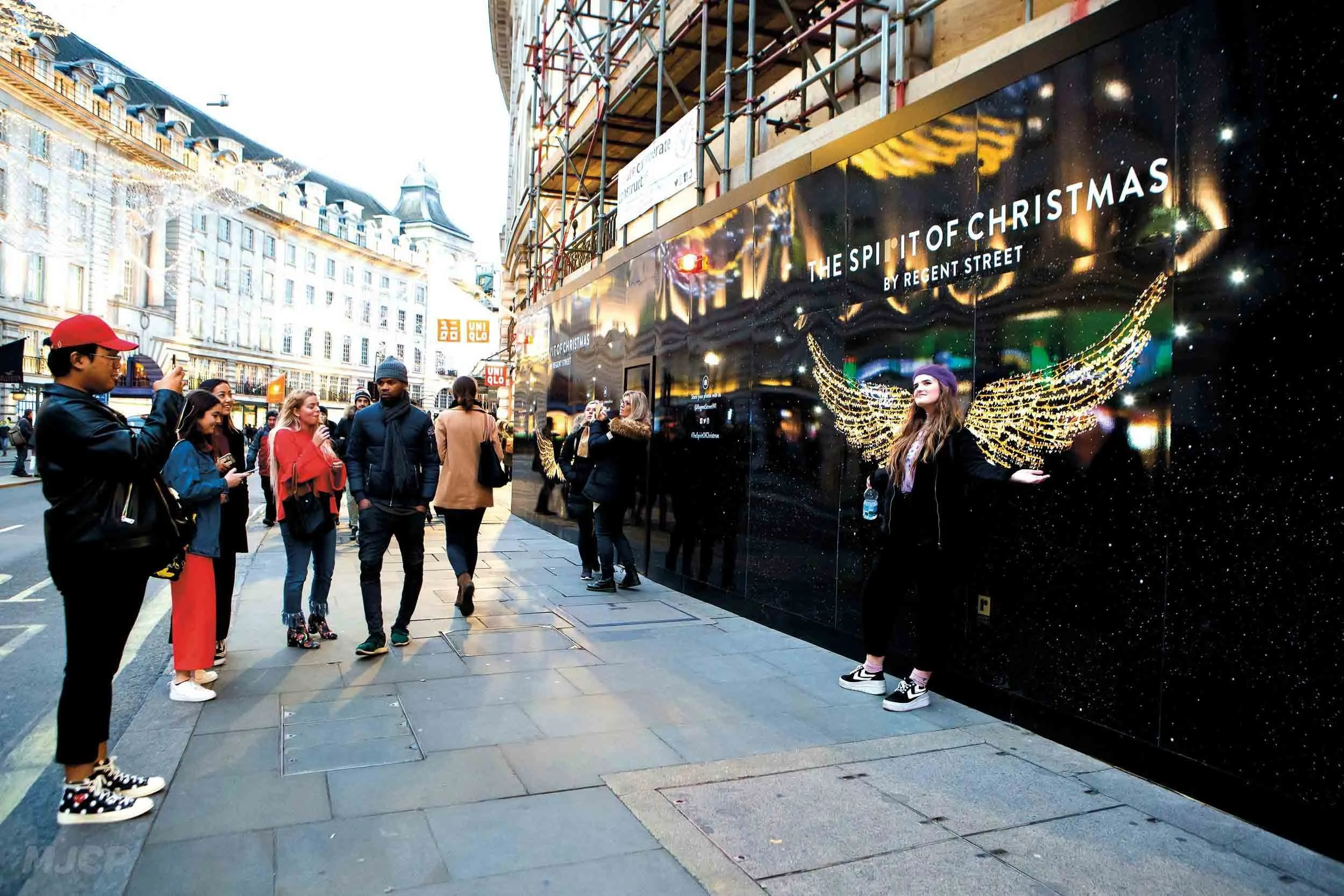 Spirit of Christmas Regent Street Hoarding Graphics - 2.webp