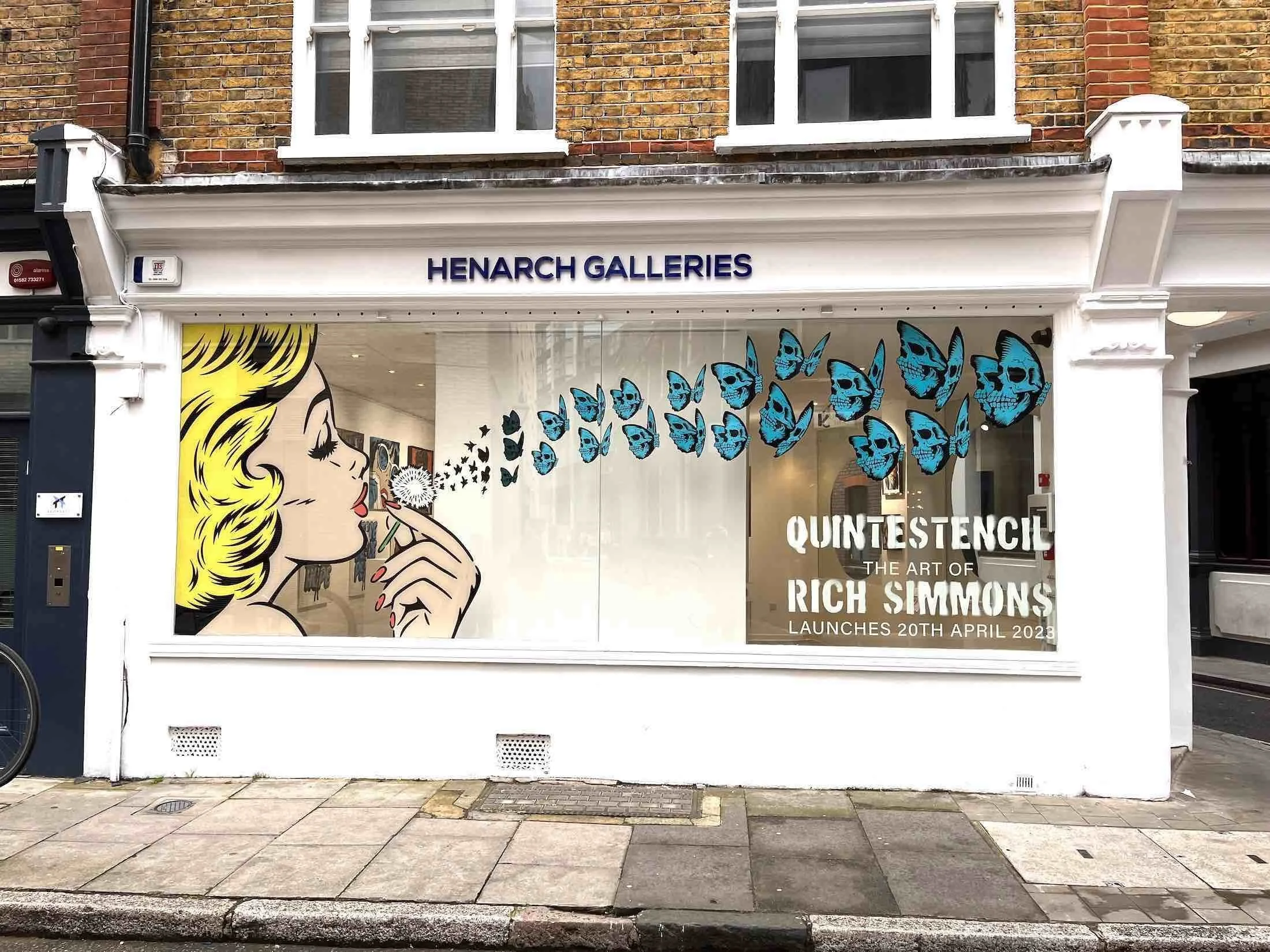 Retail Window Graphics Henarch Galleries - 2.webp