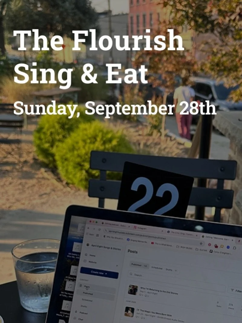Hey Neighbor, I’m collaborating with the brilliant folks at @flourish_ayurveda_center to bring you a seasonal offering like no other. We’ll gather on Sunday, September 28th at 3:30 to sing together to welcome Autumn and then share a beaut