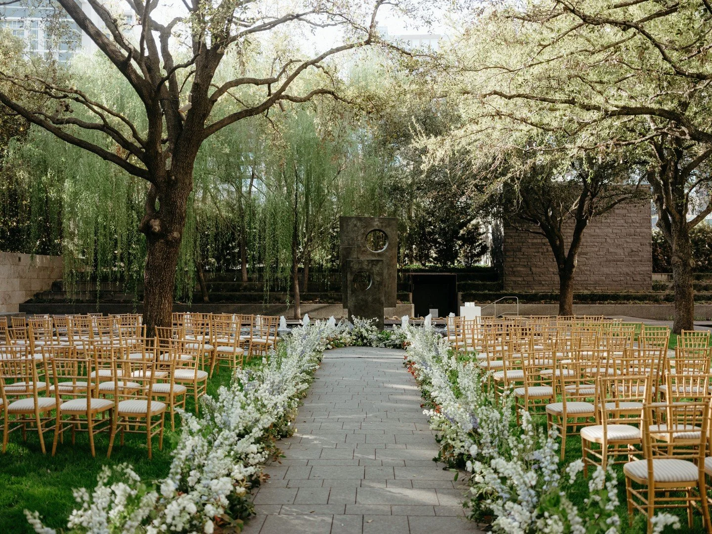 Every great love story has that one scene. The one you'd dog-ear. The one you'd read twice.⁠
⁠
For a lot of our couples, it's the aisle. It's the pause before the vows, the breath before the "I do," the few seconds that somehow hold everyth