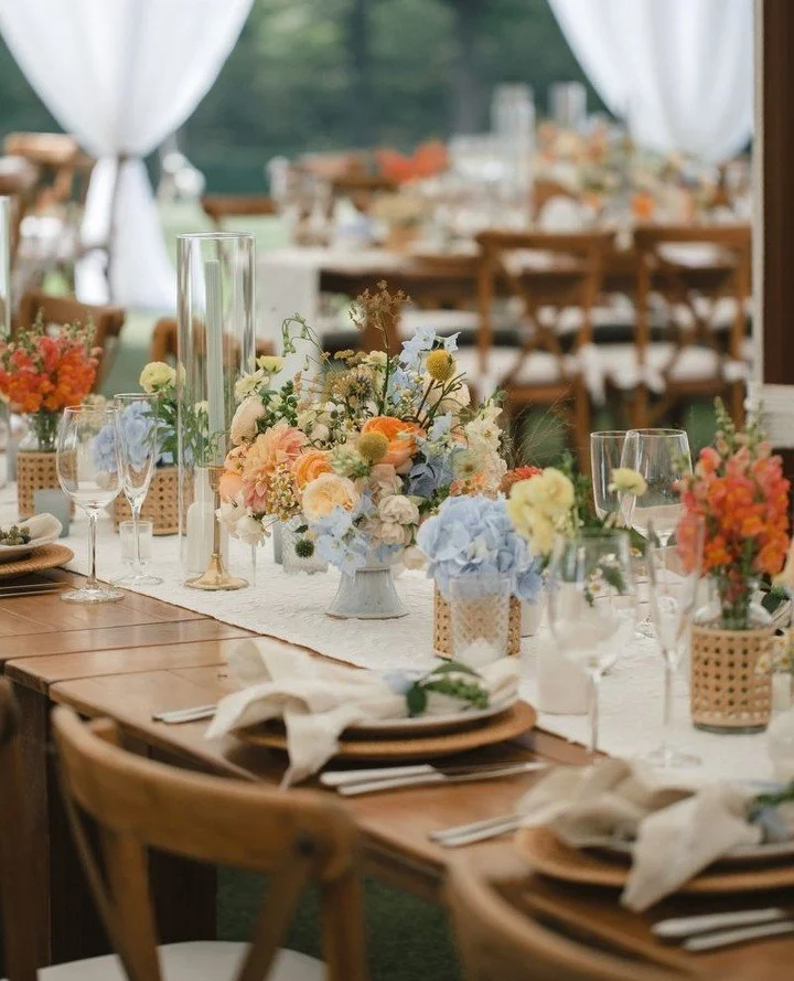 There's a version of wedding planning where you pick a color, you pick a flower, you pick a linen, you call it a day.⁠
⁠
We don't really do that version.⁠
⁠
Our process starts with the couple, not the catalog. We want to know your story, your travel 