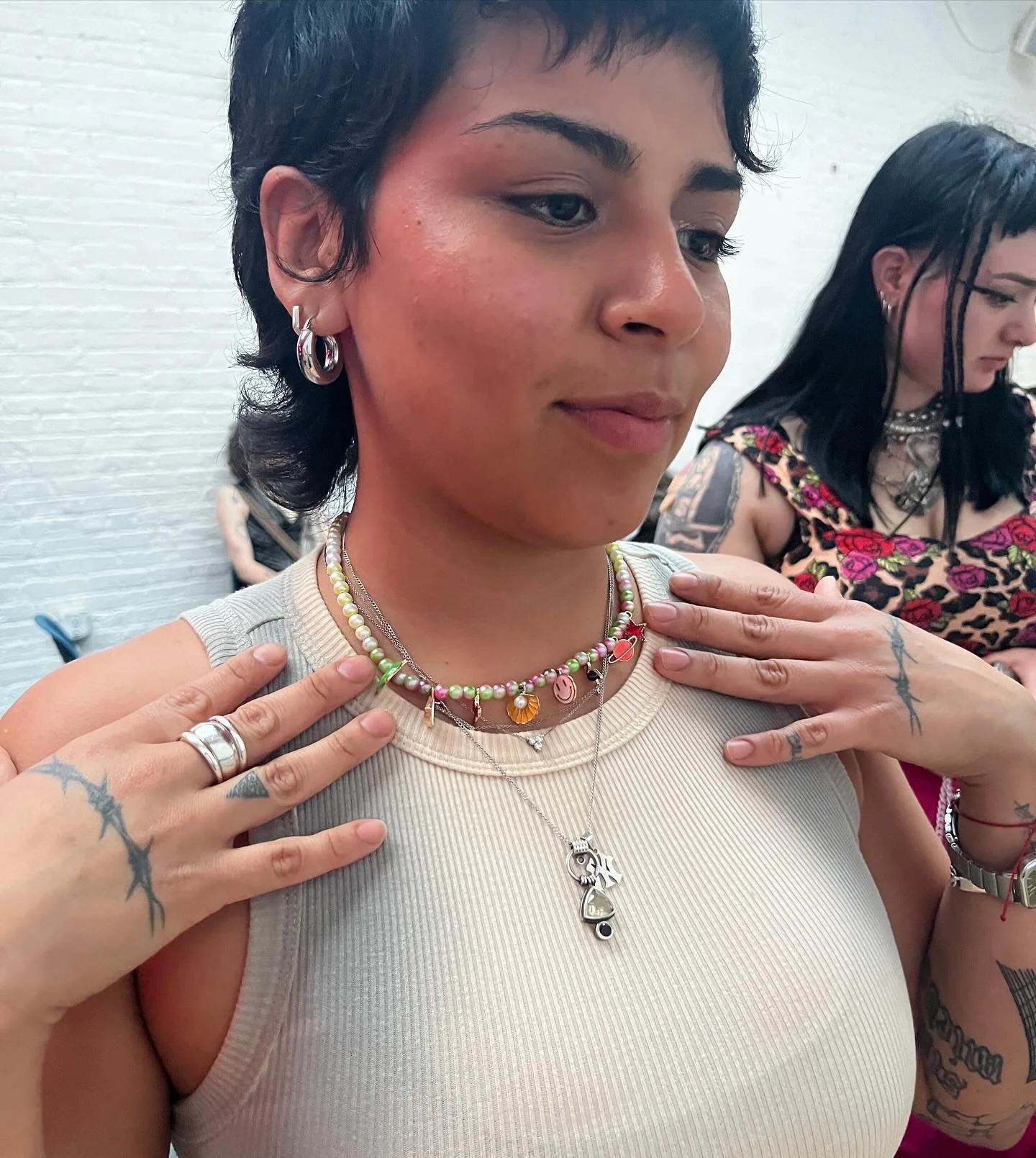 Bitch N&rsquo; Bead Night was a success @bushdykebar! Everyone&rsquo;s beaded creations turned out FANTASTIC! 🤩🤩🤩