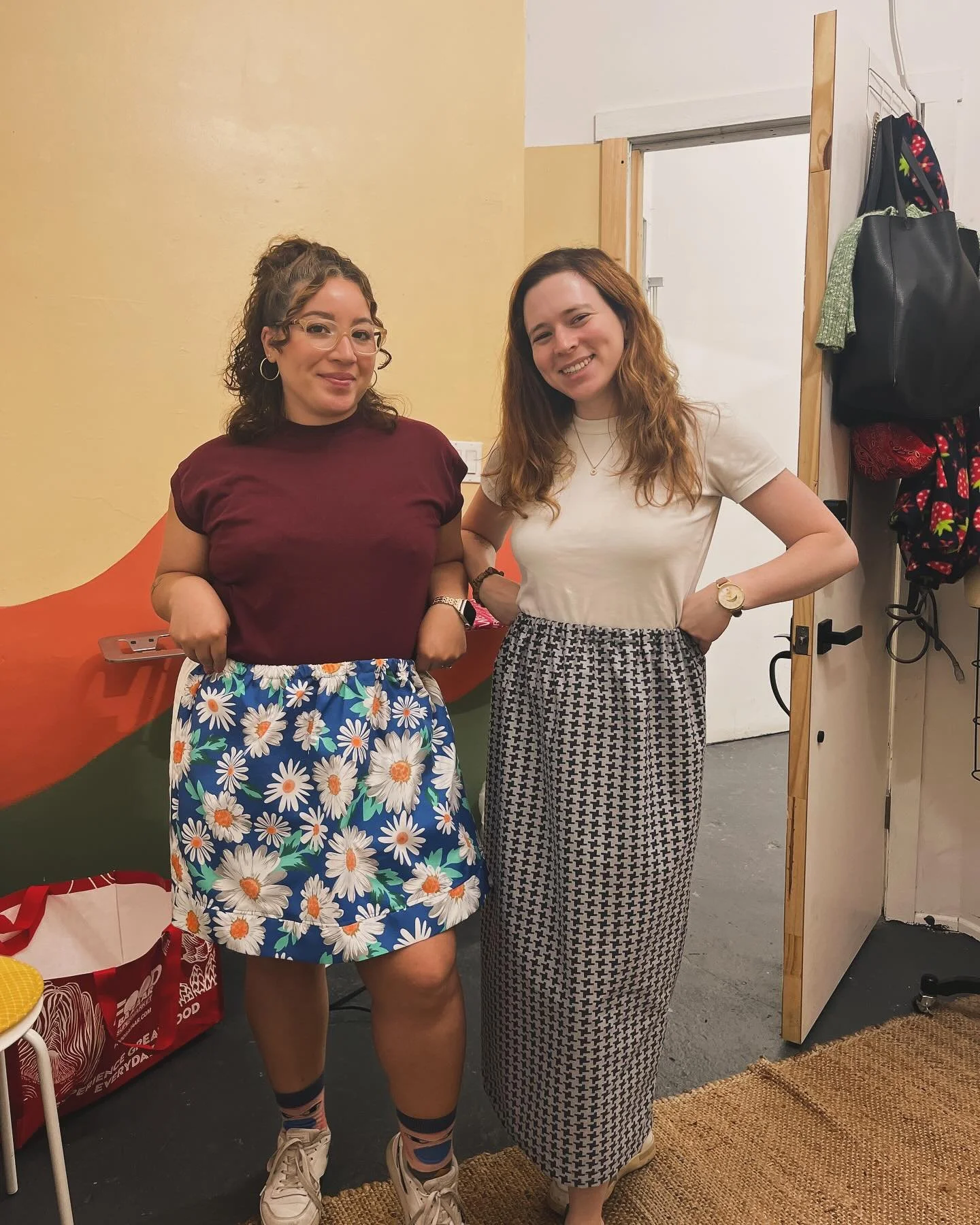 SUPER CUTE SKIRTS TODAY! 🤩🤩🤩 Great job!