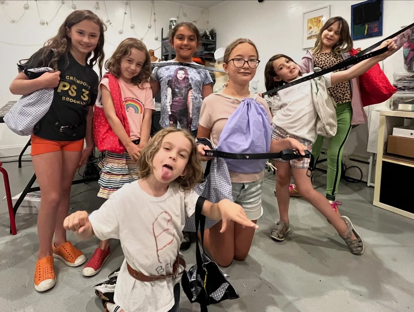 BAGS, BELTS, PILLOWS, SKIRTS, AND MORE!!!!! Week 1 of Fashion and Sewing Camp at Art Box Atelier in Greenpoint,BK! 

#sewingbrooklyn #brooklynsummercamp #youngsewist #diybrooklyn #sewing