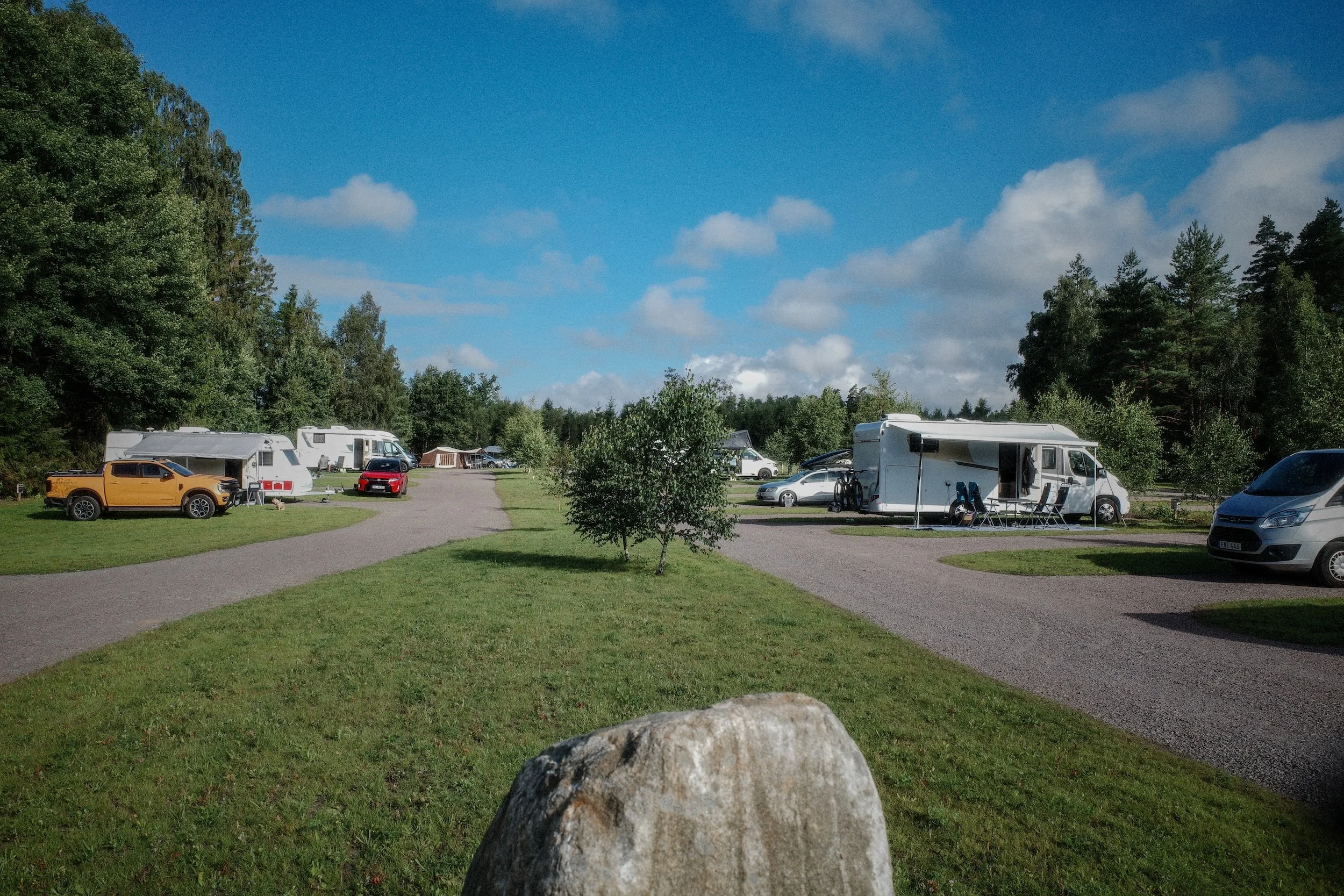 Camping vid Vallåsen Bike Park | Hallandsåsen — Vallåsen