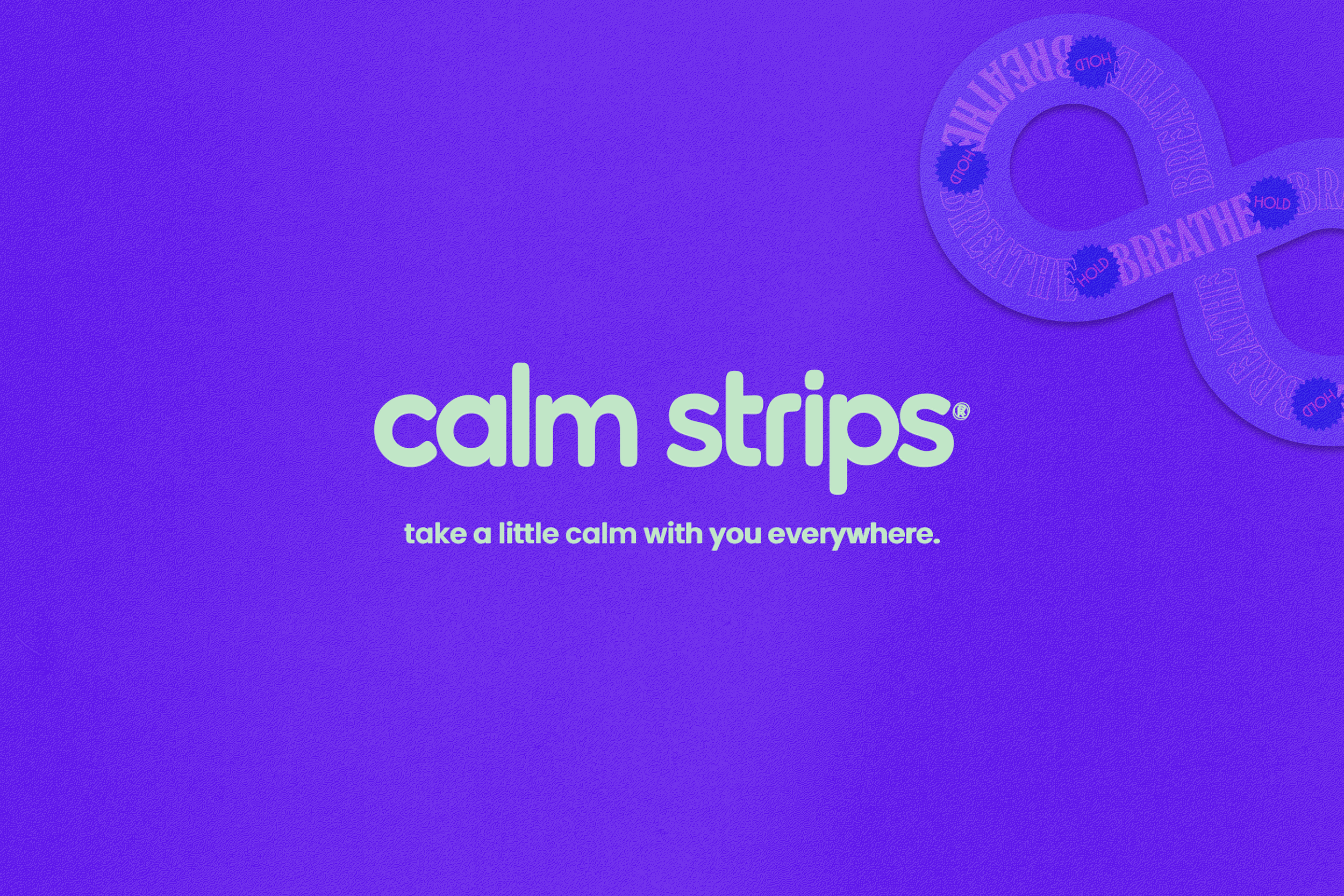 Calm Strips Logo Design