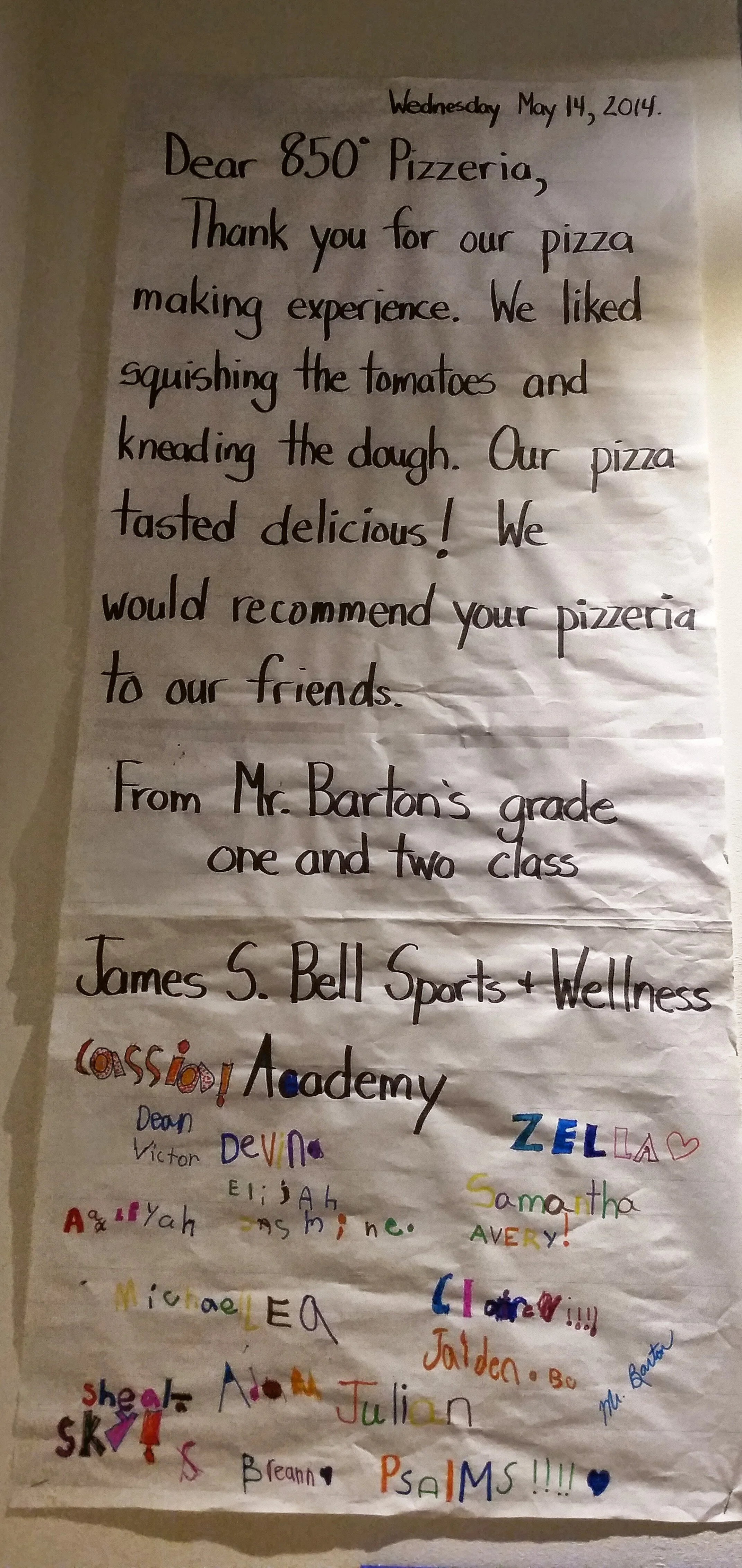 James S Bell Say THANK YOU !