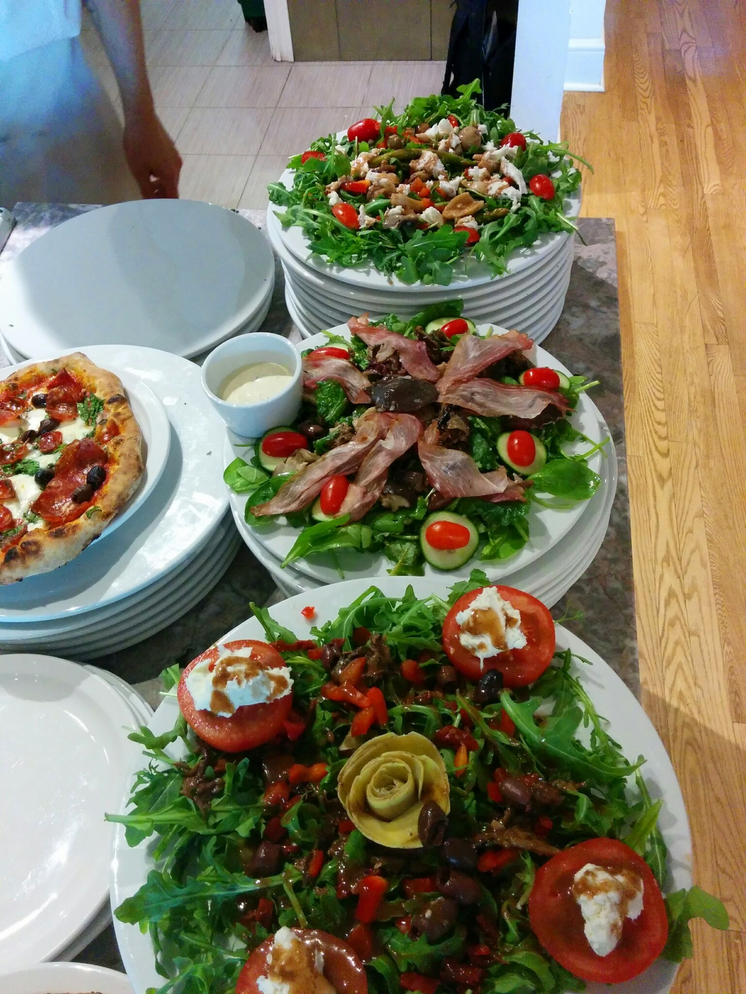 Salads that you create are here.......