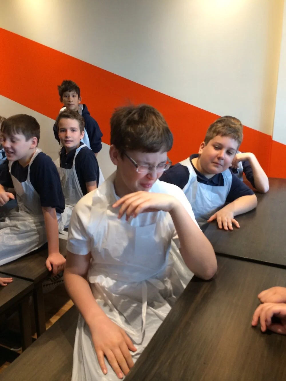Christ the King Grade 6 visits 850 Degrees