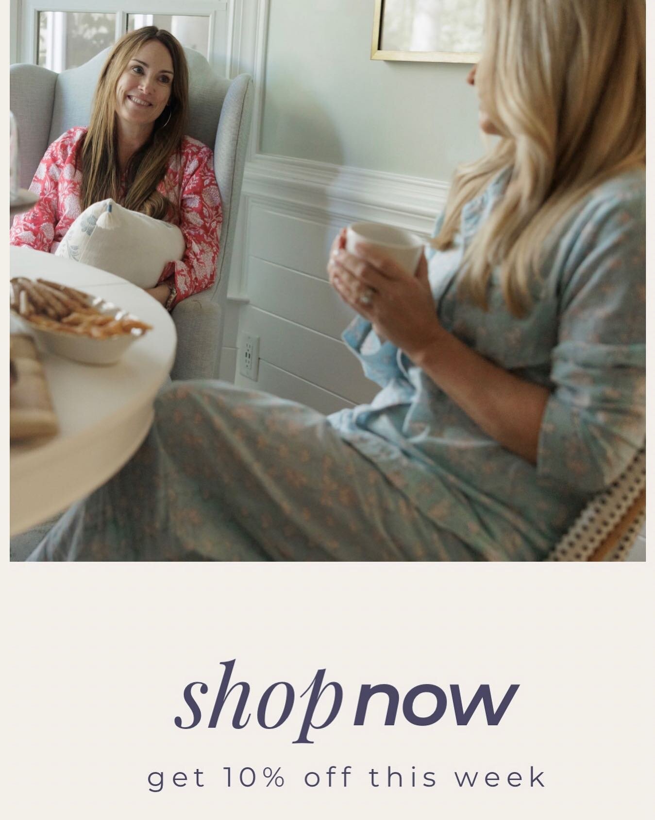 This Mother&rsquo;s Day, indulge in some much needed relaxation with the lightweight comfort of Hendley&rsquo;s 100% cotton pajamas! #cottonpajamas #treatyourself #selfcare #hendleypajamas #mothersday #selfcaresunday