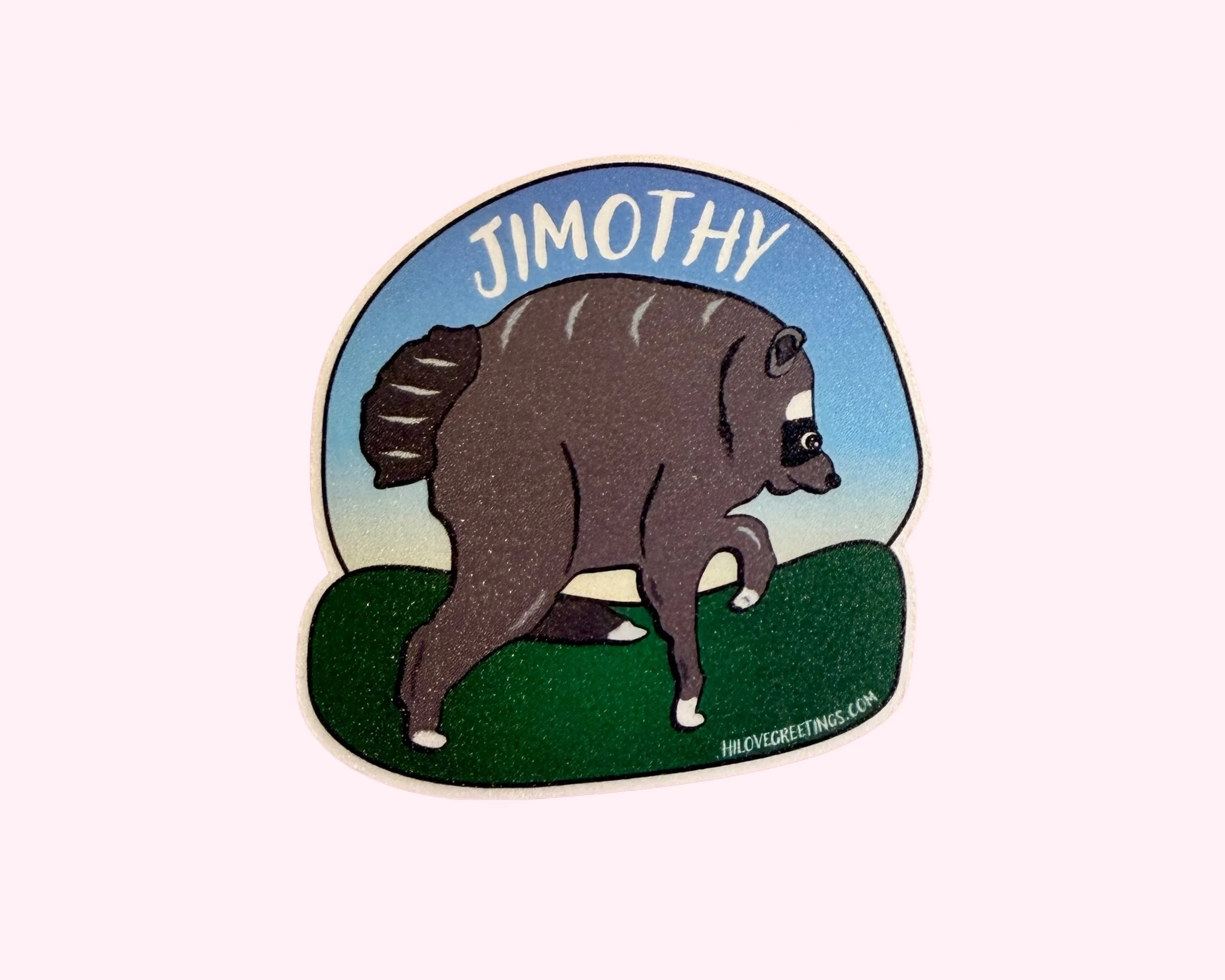 Vinyl Sticker - Jimothy - Daytime
