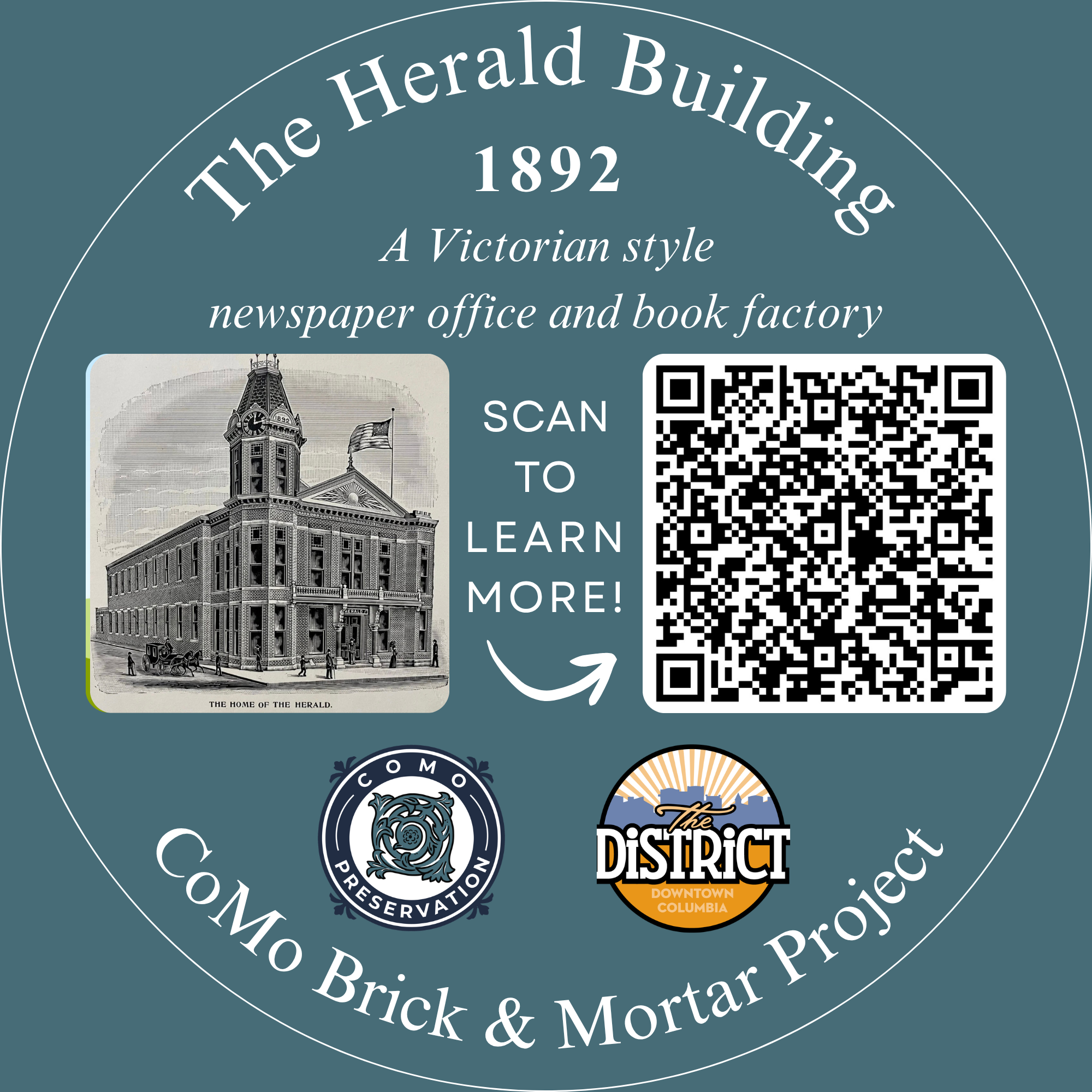 🎉Launch Party: CoMo Brick &amp; Mortar Project 