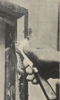 Glazing the rebate, 1943.png