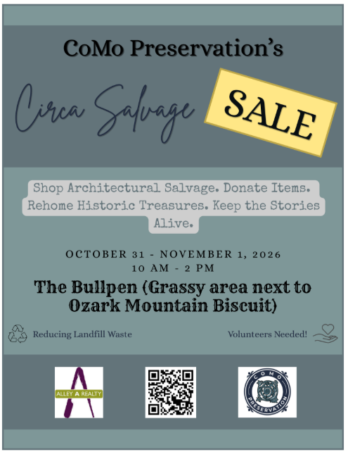 CoMo Preservation’s Circa Salvage Sale