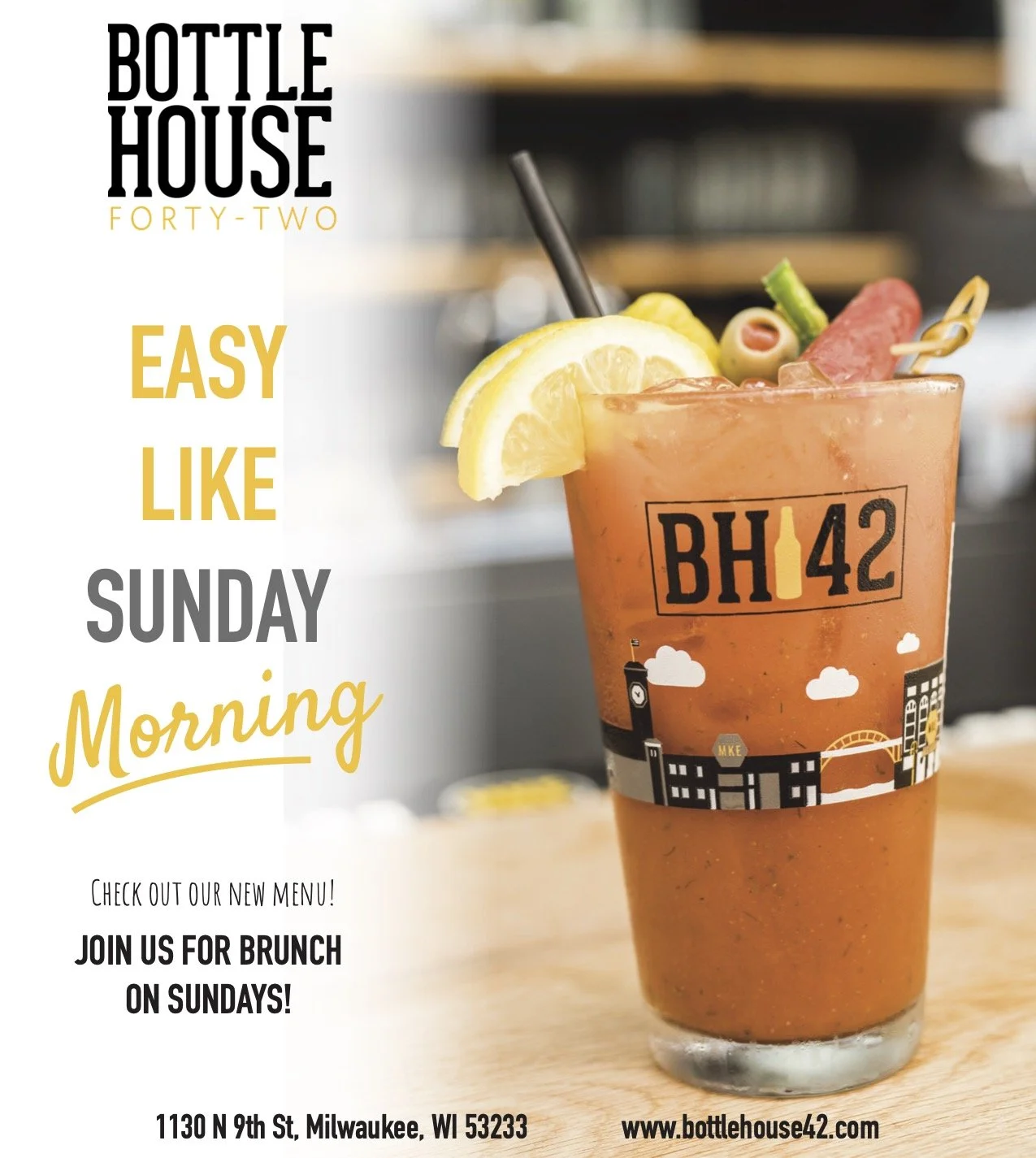 Milwaukee Magazine Bottle House 42 Brunch