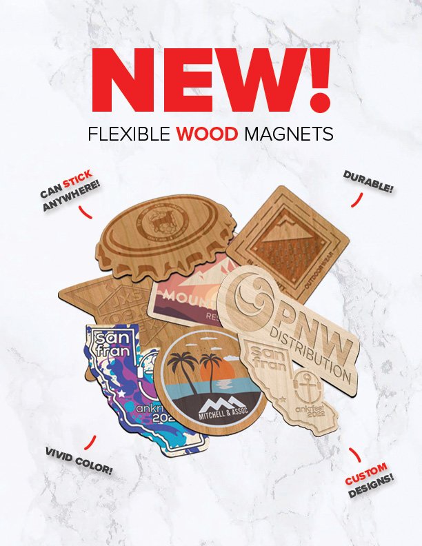 Flexible Wood Magnet Flier 2
