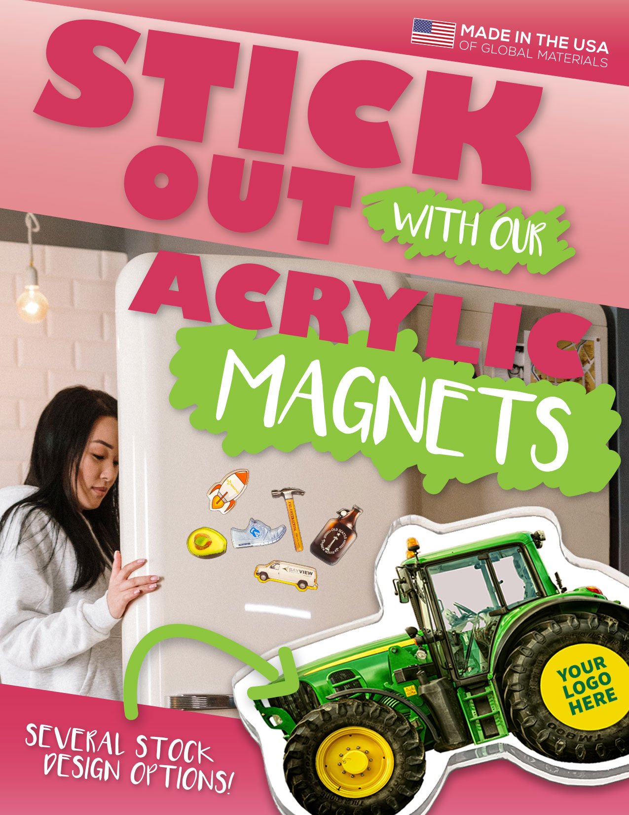 Acrylic Magnet Flier 2