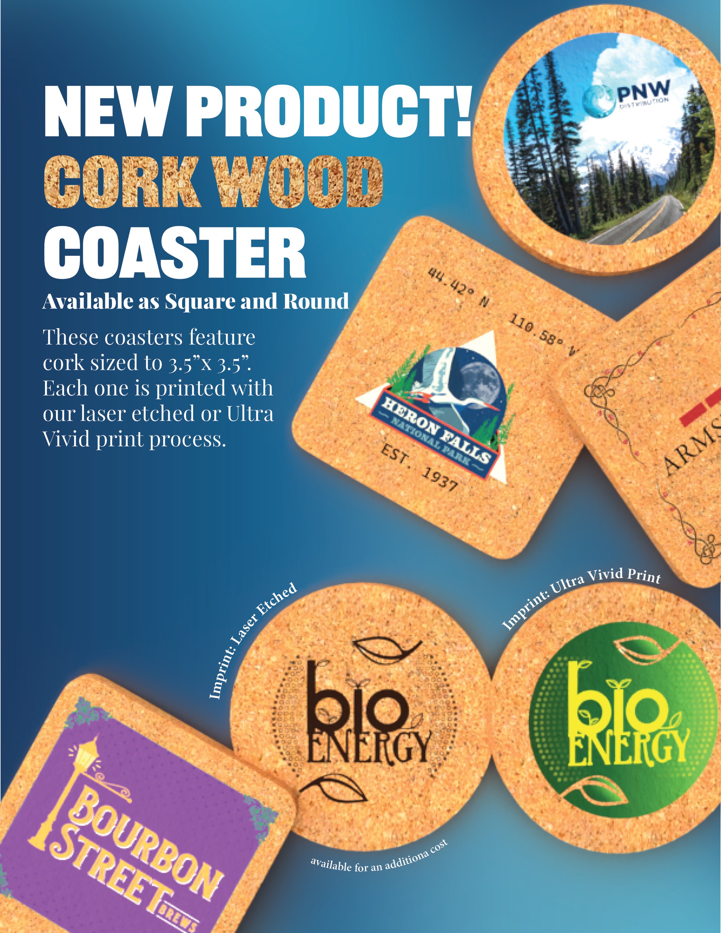 Cork Coaster Flier 1