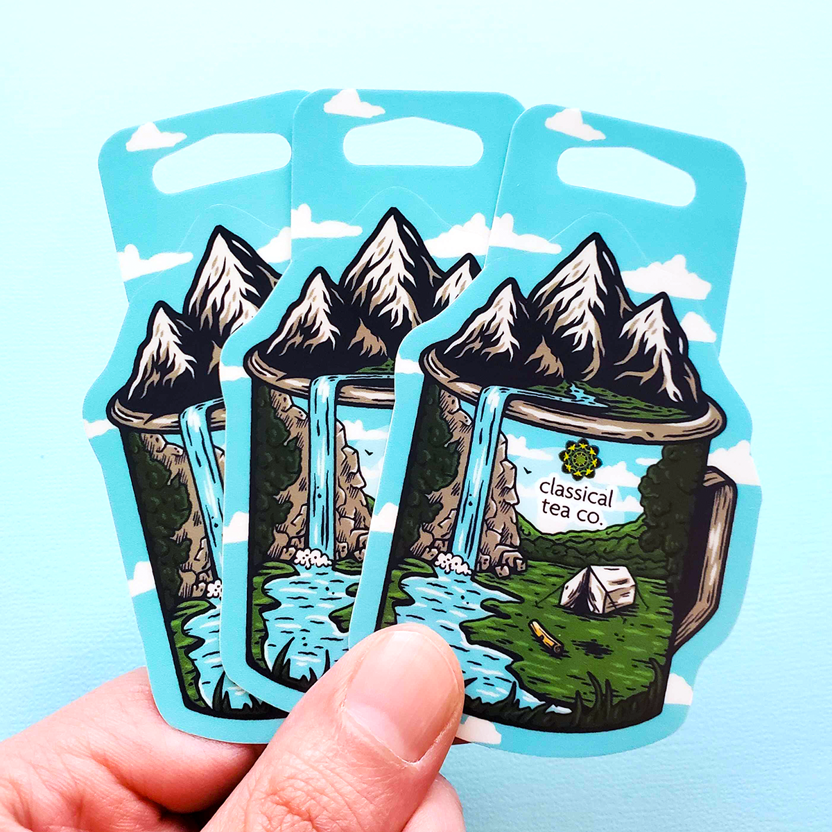 Image showcasing Vinyl Sticker — LaserCutsLine