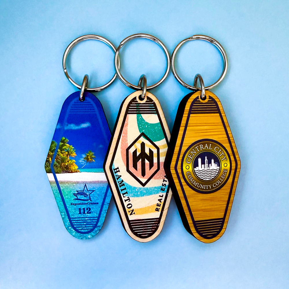 Hotel Style Key Tags — LaserCutsLine