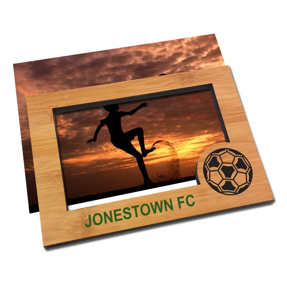 Bamboo Desk Plaque Frame - FRAME-BUZ — LaserCutsLine