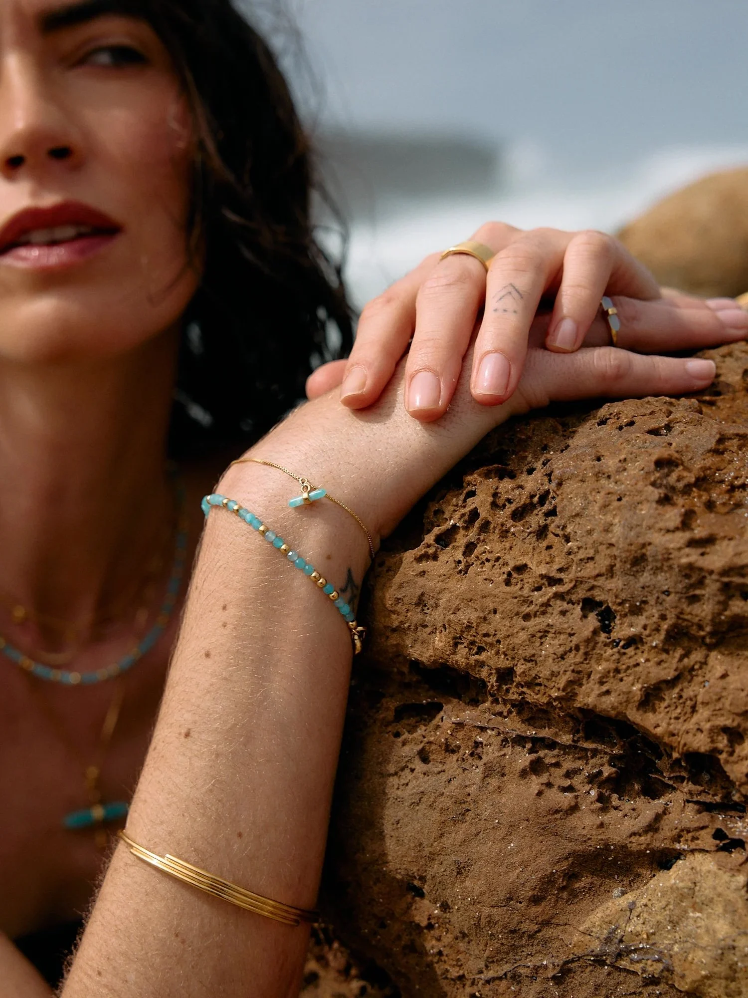 Tranquility Amazonite Beaded Bracelet4.jpeg