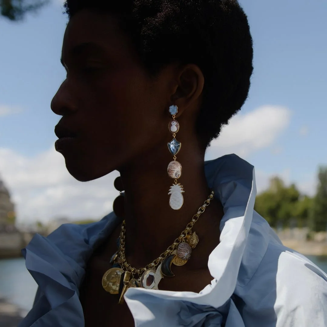 Pineapple and Sailboat Charm Earrings1.jpeg