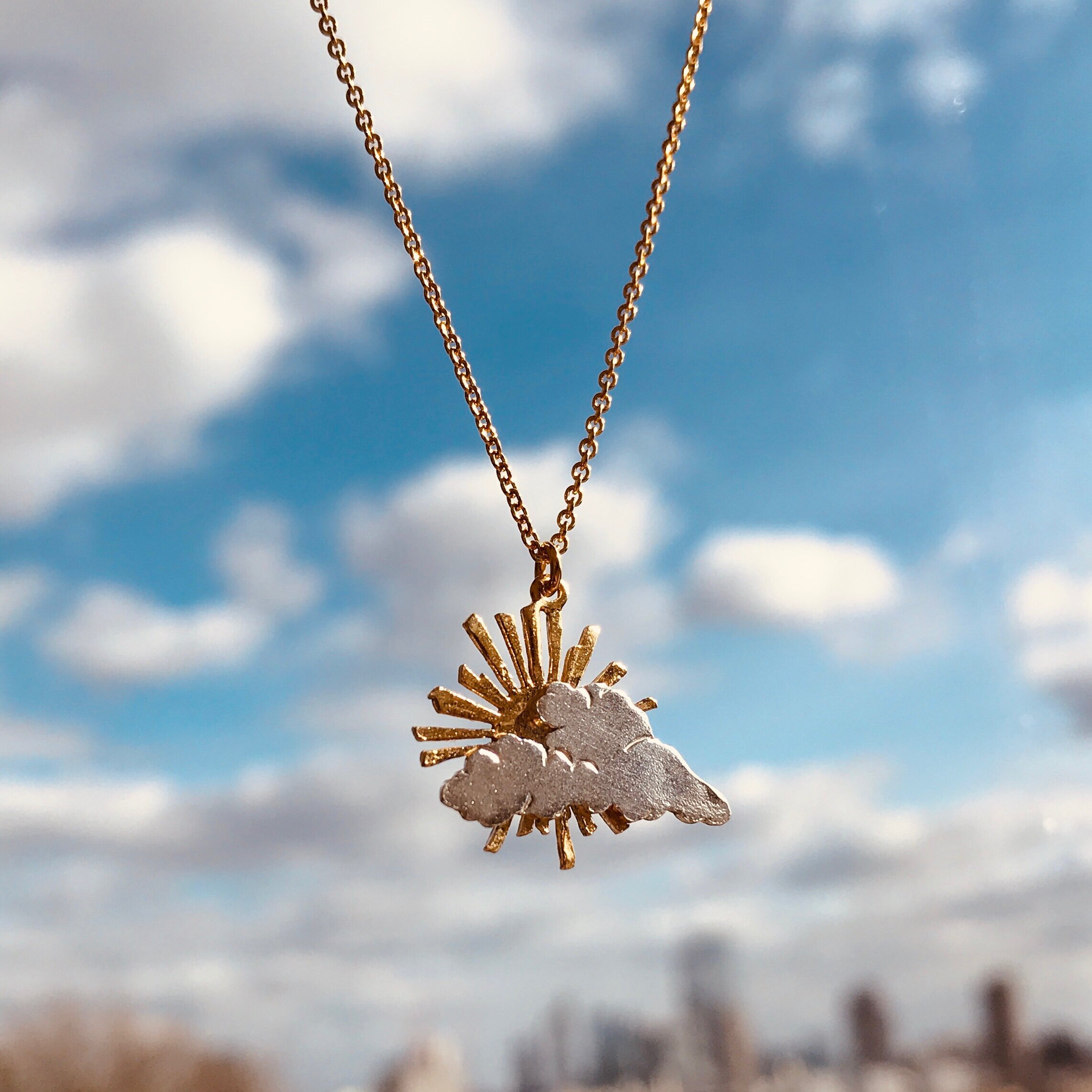 Sun Ray Talisman Necklace