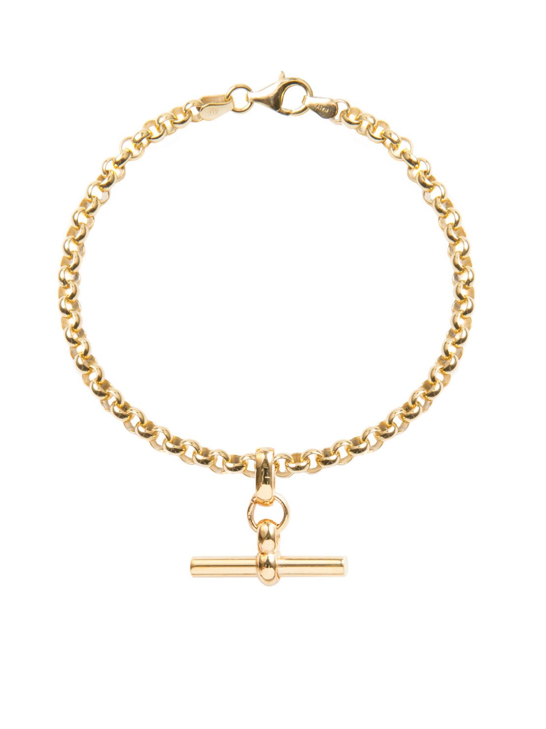 Gold Belcher Chain Bracelet  The Village Goldsmith