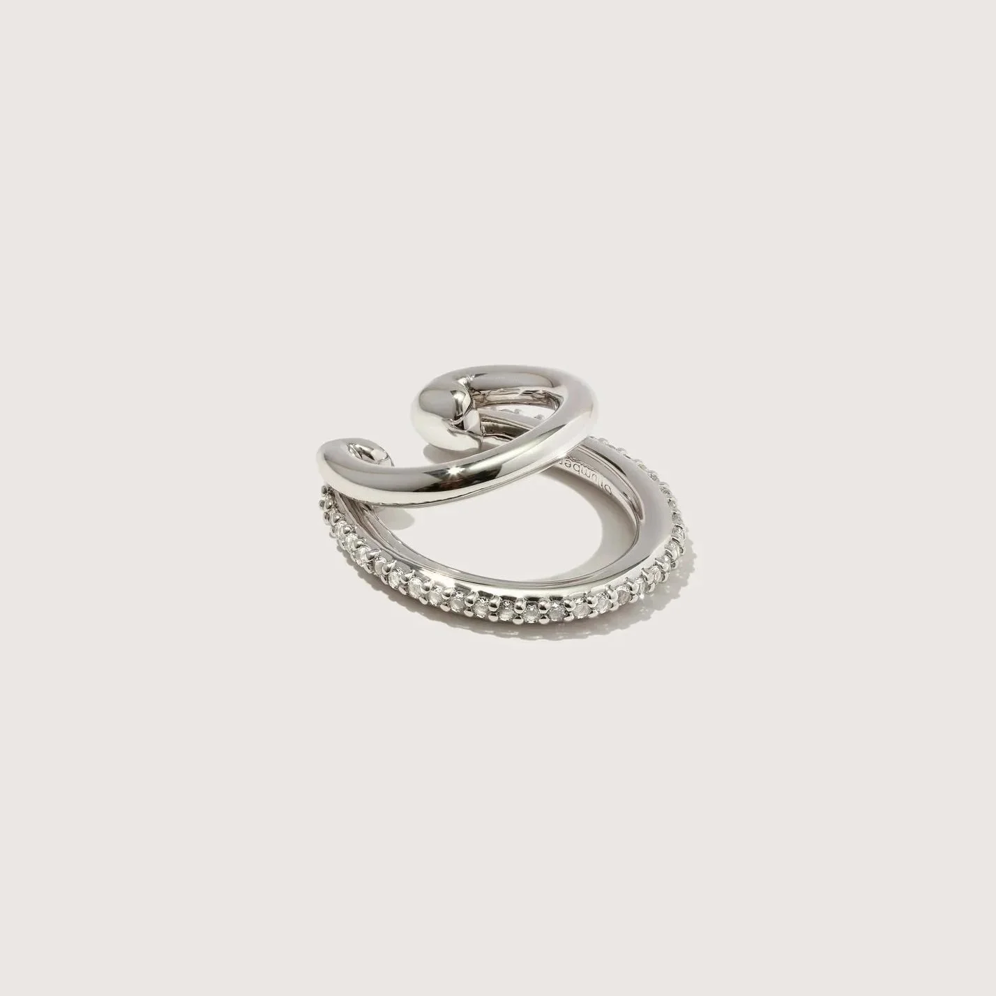 Pave Double Ear Cuff