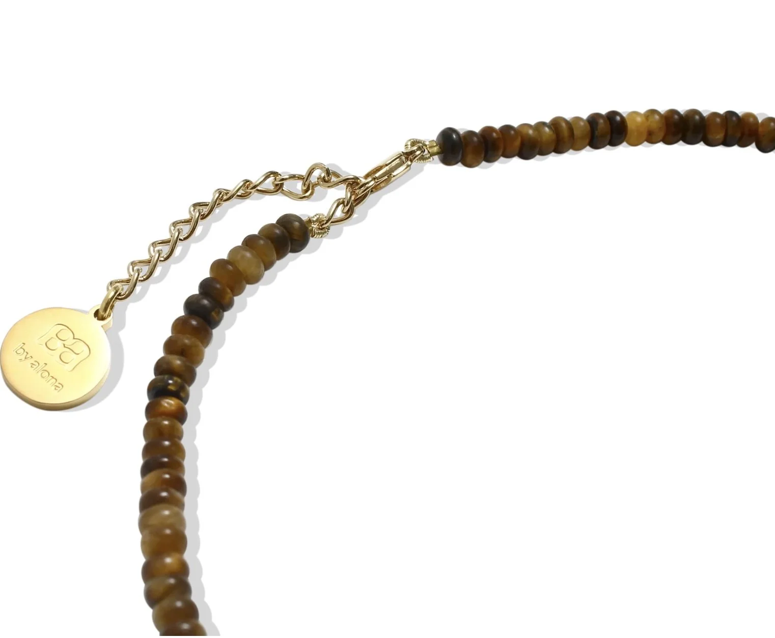 VIVIENNE Necklace - Pearl and Tigers eye2.jpg