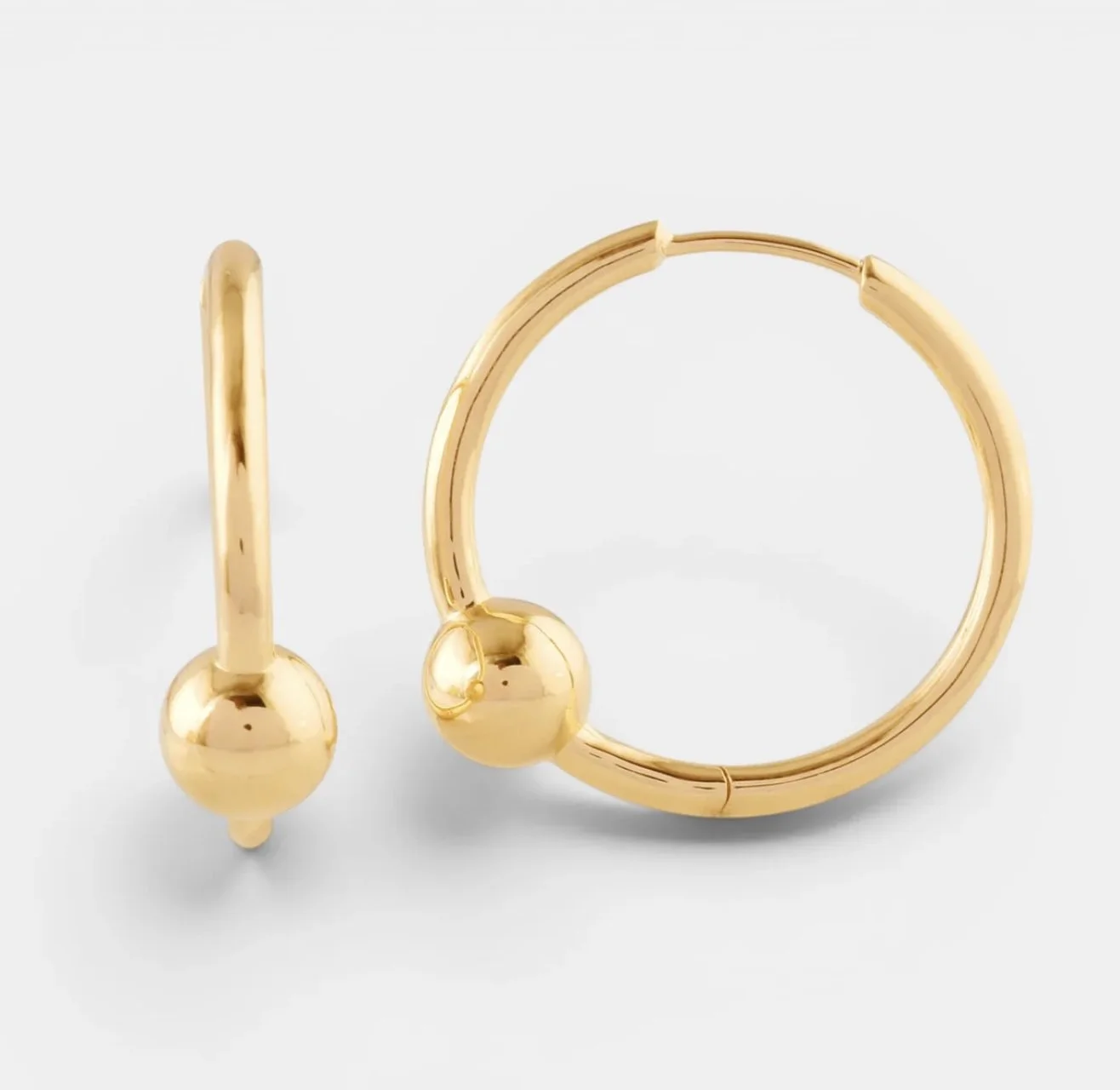 Sphere Hoop Earring gold 20mm.jpg
