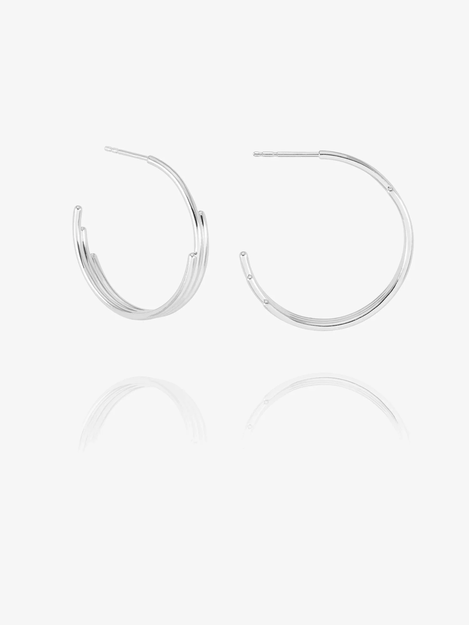 Large Evolve Hoop Earrings
