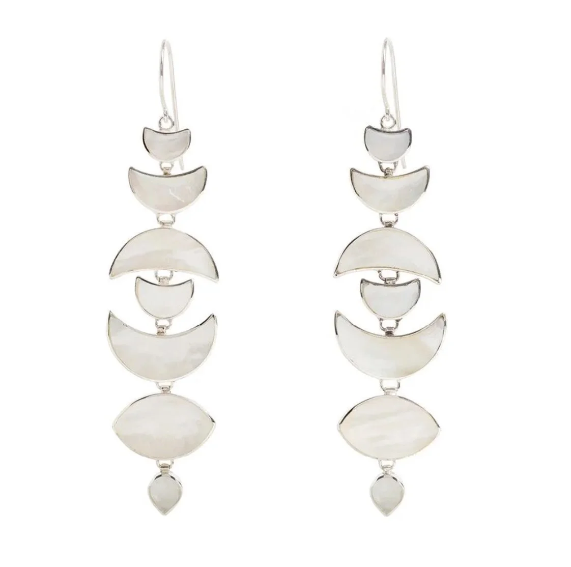 Warrioress Silver Moon Drop Earrings.jpg