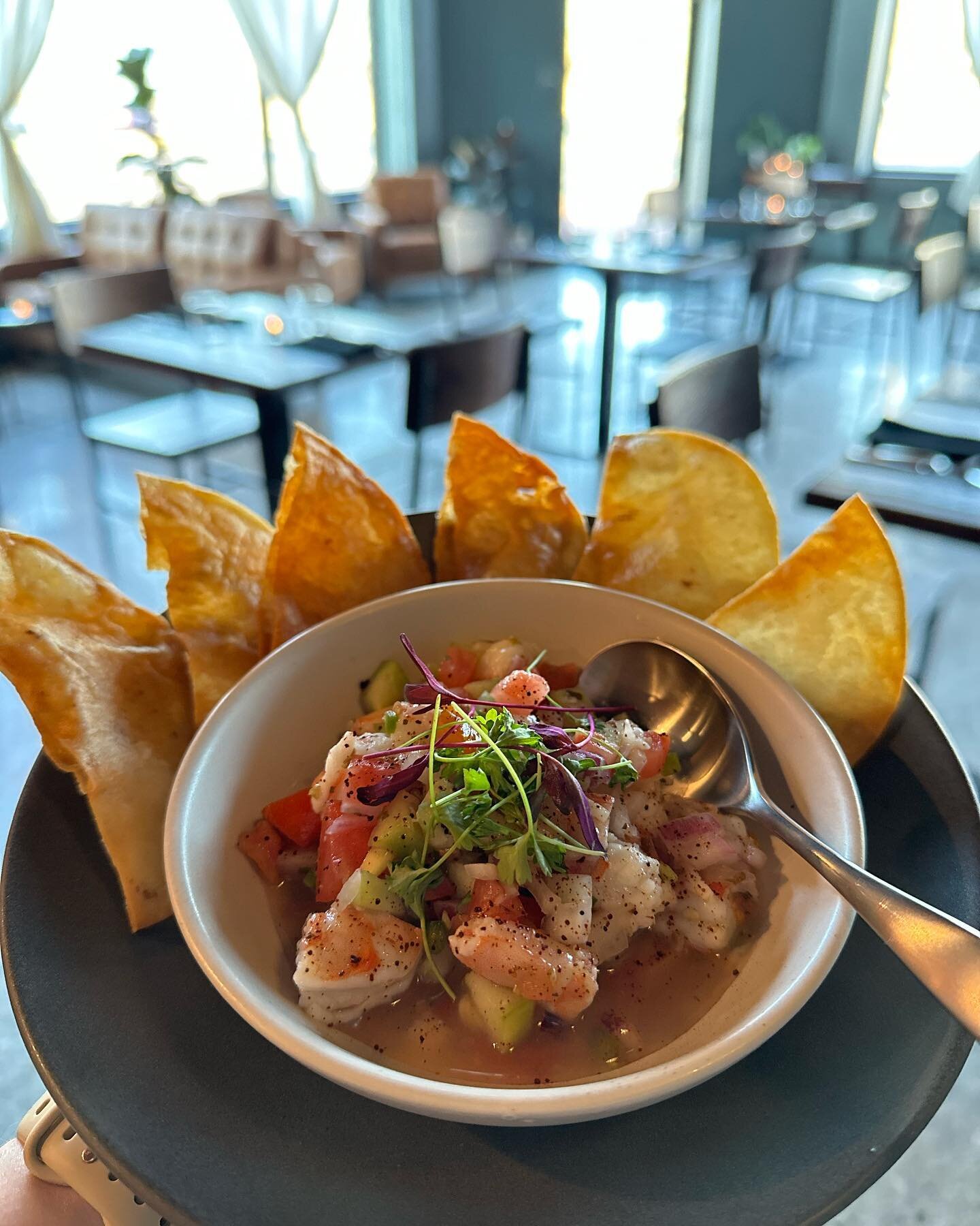 Our ceviche is the perfect way to start your meal at Barbacoa. Light, savory and limey, each bite is more delicious than the one before. 

We&rsquo;ve got reservations available each night this week. The link in our bio will take you to the online pl