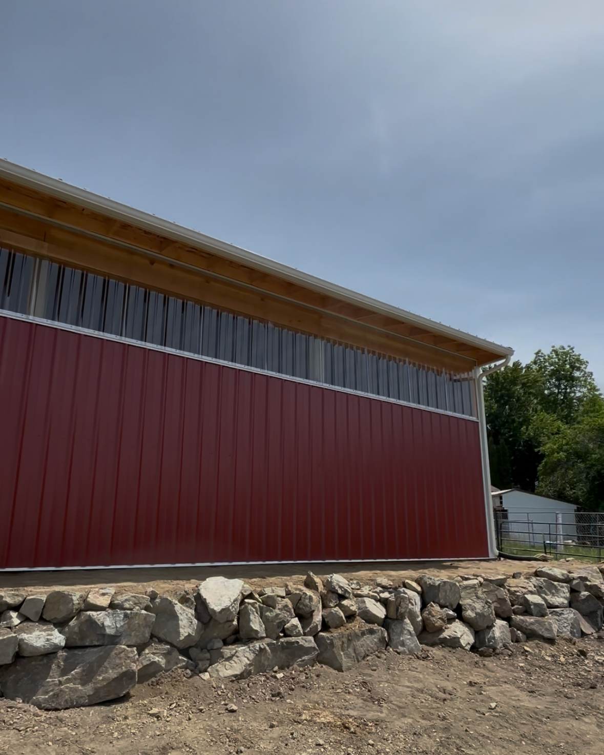 Retaining Wall Install