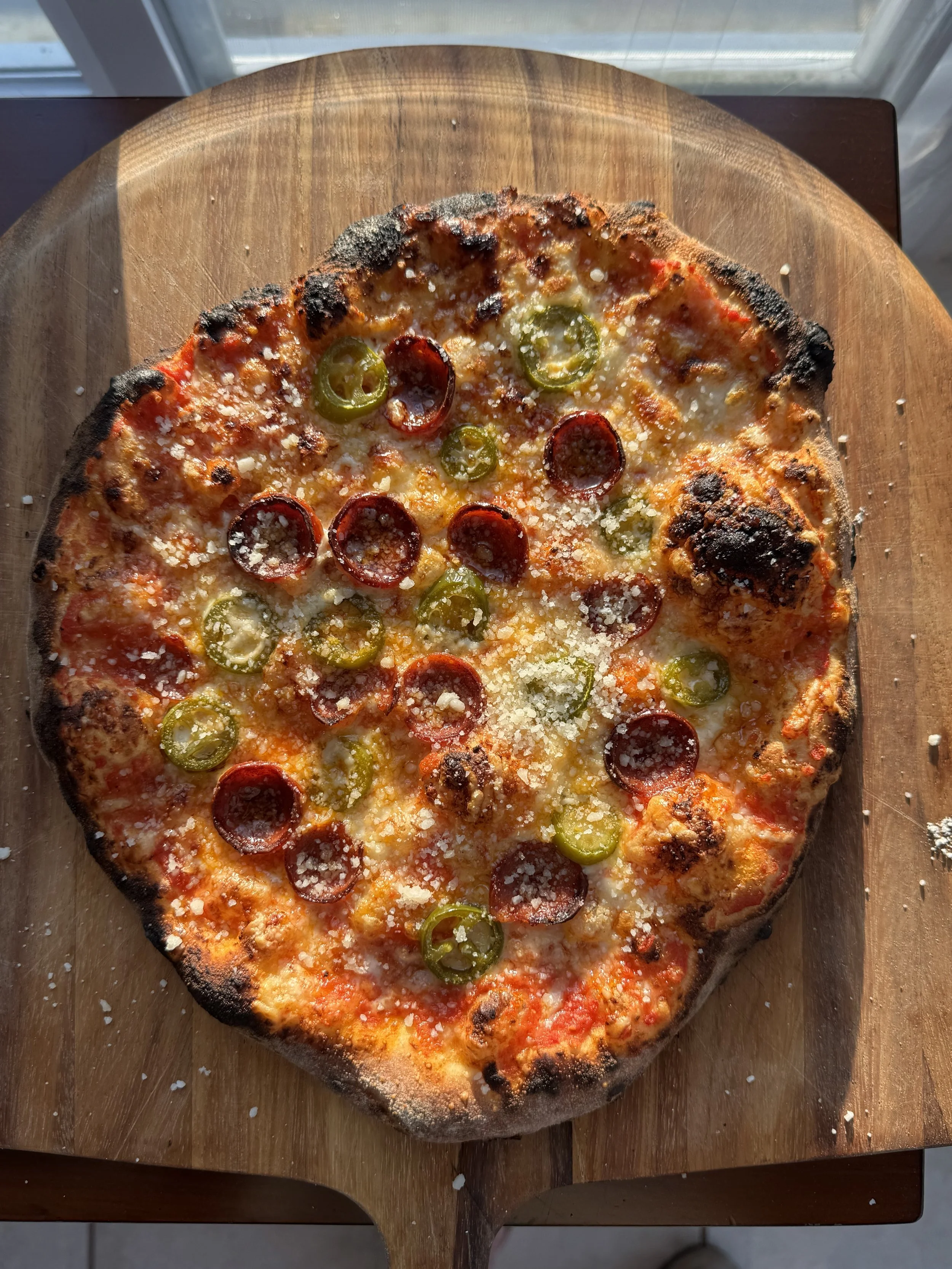 Still slingin' backyard pizzas