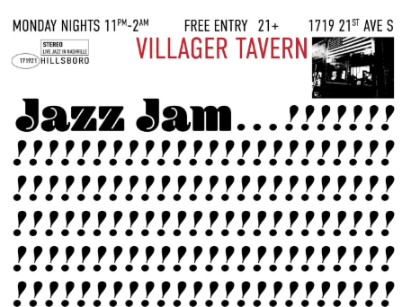 Villager Tavern Jazz Jam