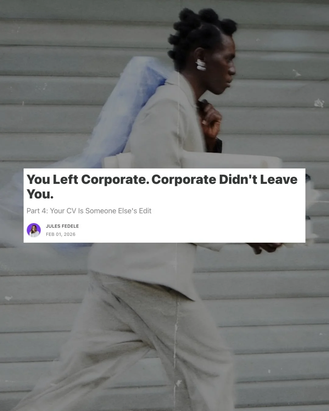 Your CV was never your career story. It was someone else&rsquo;s edit of your work. And after enough rounds of edits, you stopped remembering the original. 

In this week&rsquo;s newsletter I introduce you to what will replace the CV and the most imp