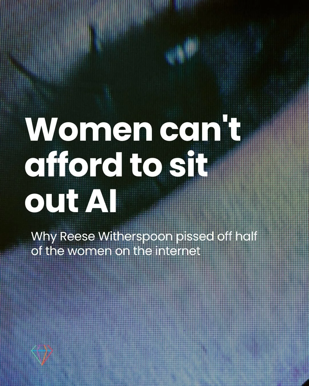 A woman commented on my reel last week saying she wished we could write something without AI.

Funny thing was, I hadn&rsquo;t used AI.

But this is part of a broader pattern I&rsquo;m noticing. Women policing other women for using AI, all the while 