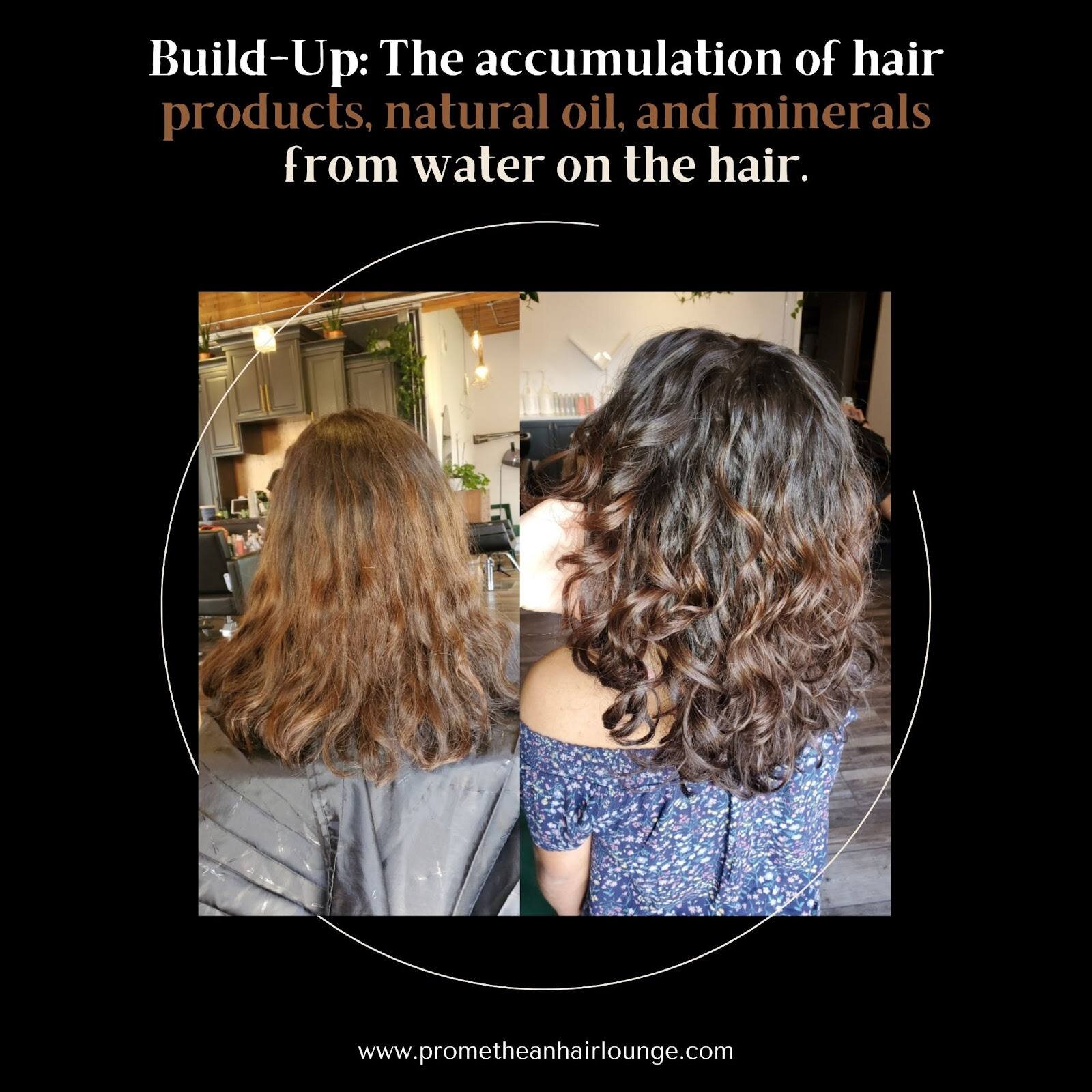 In terms of hair, there is a distinction between build-up and coating. When we use the term &quot;Build-Up,&quot; we refer to ingredients or substances that adhere to the skin's surface and are easily removed using the correct clarifying shampoo. lik